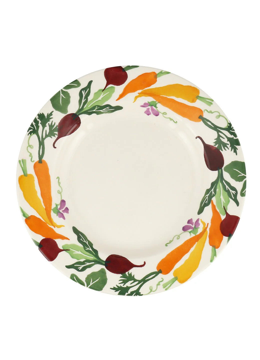 Emma Bridgewater New Carrots & Beets 10 1/2 Inch Plate