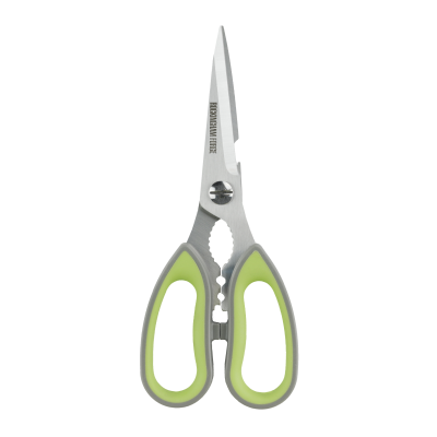 Rockingham Forge Kitchen Scissors with Soft Touch Handles 21cm Grey/Green