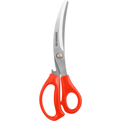 Rockingham Forge Scissors 9.25" Poultry Scissors Red Handle
