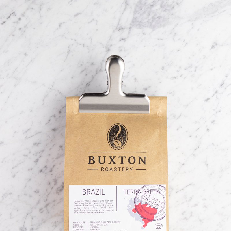 Set Of 3 Medium Stainless Steel Bag Clips