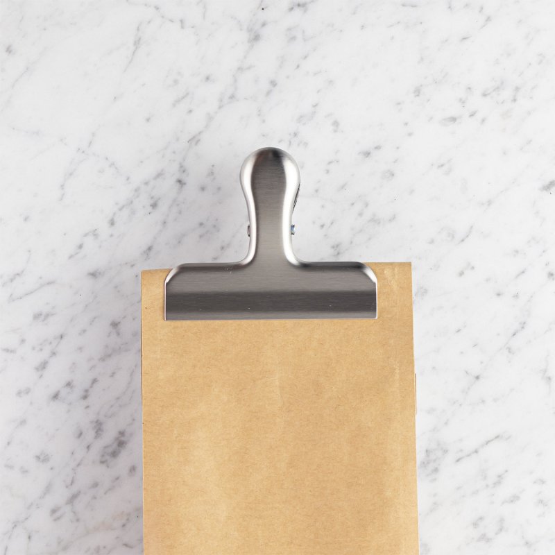 Set Of 3 Medium Stainless Steel Bag Clips