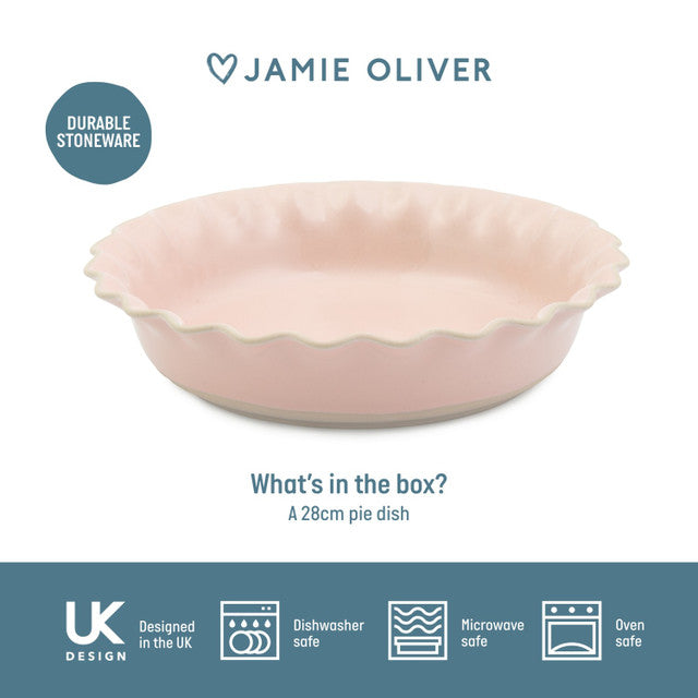 Jamie Oliver Big Love Proper Pie Dish, 28 x 6CM