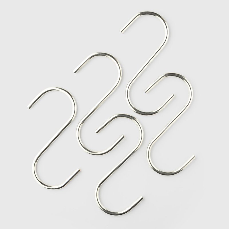 Taylor's Eye Witness Set Of 5 Stainless Steel 9cm S-Hooks