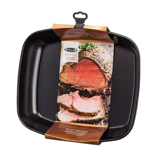 Stellar Bakeware, 33 x 28 x 7cm Roasting Tray, Non-Stick