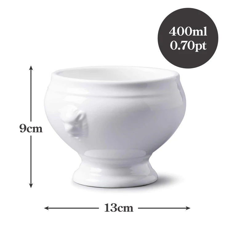 WM Bartleet & Sons Lion Head Soup Bowl