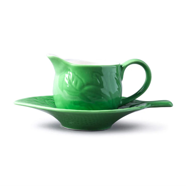 WM Bartleet Mint Sauce Boat with Saucer, 177ml