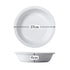 WM Bartleet & Sons Round Pie Dish Flat Rim, 27cm