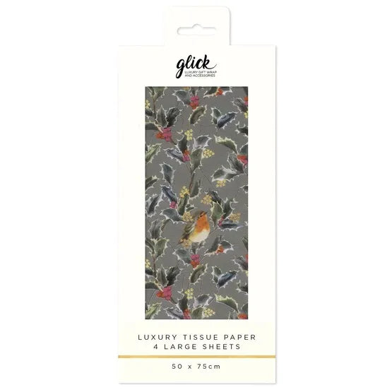 Glick Tissue Holly Harmony Grey