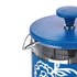 La Cafetière Pisa 8 Cup 1L Stainless Steel Cafetiere, Blu Fiorato