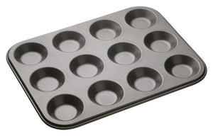 MasterClass Non-Stick 12 Hole Shallow Pan