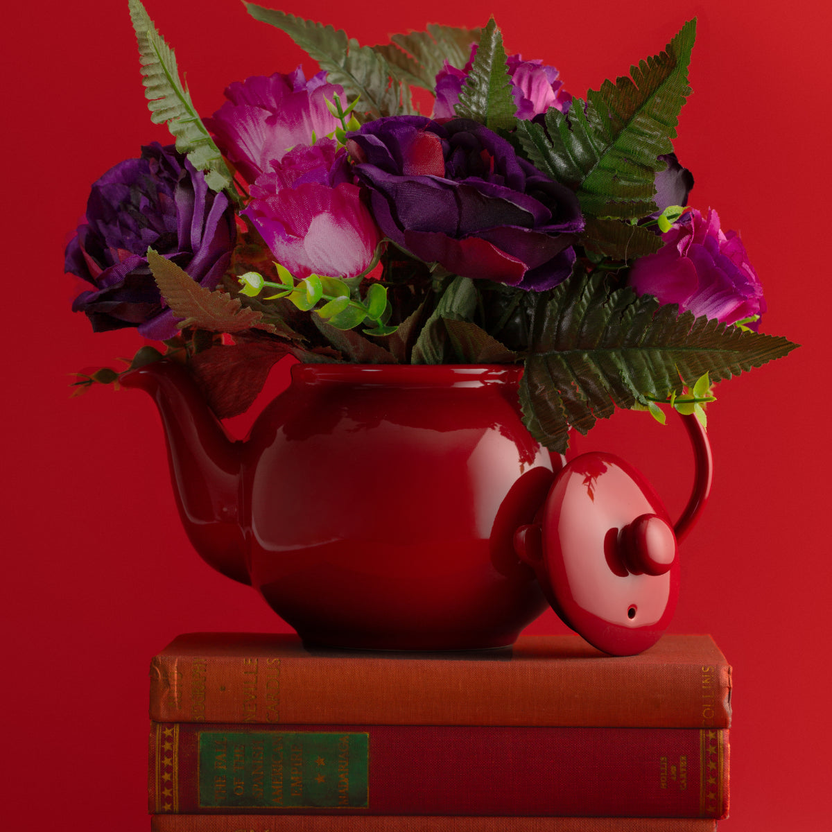 Price & Kensington Red 6 Cup Teapot