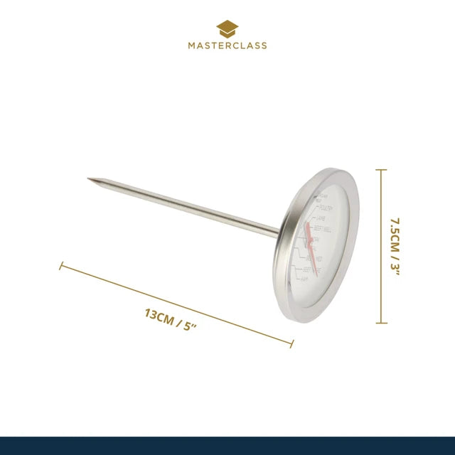 MasterClass Large Stainless Steel Meat Thermometer