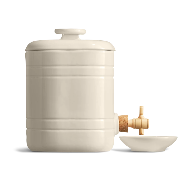 Emile Henry Vinegar Pot, Clay