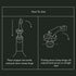 Barware 2pce Clamp Bottle Stopper Gift Set
