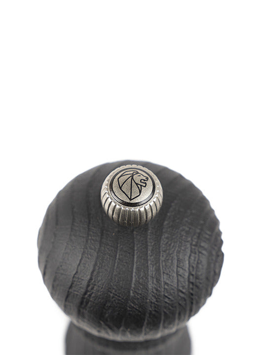 Peugeot Paris Nature Black Manual Upcycled Wooden Pepper Mill, 18cm