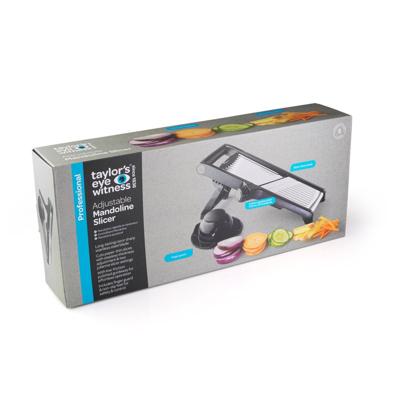Taylor's Eye Witness Professional Adjustable Mandoline Slicer