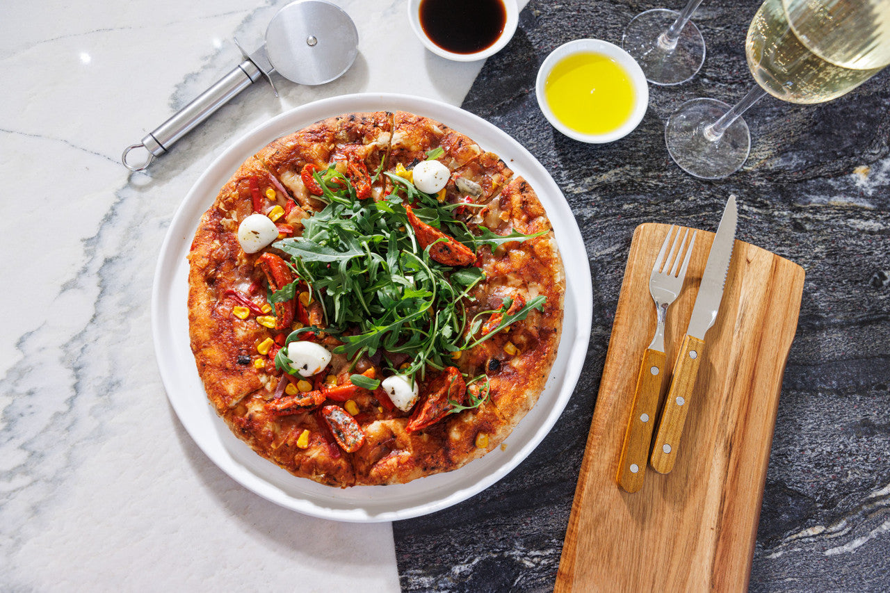 Mikasa New Chalk Porcelain Pizza Plate, White, 32cm