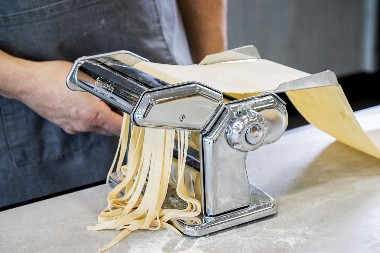 Imperia Italian 150mm Double Cutter Pasta Machine “La Rossa” – ChefStyle