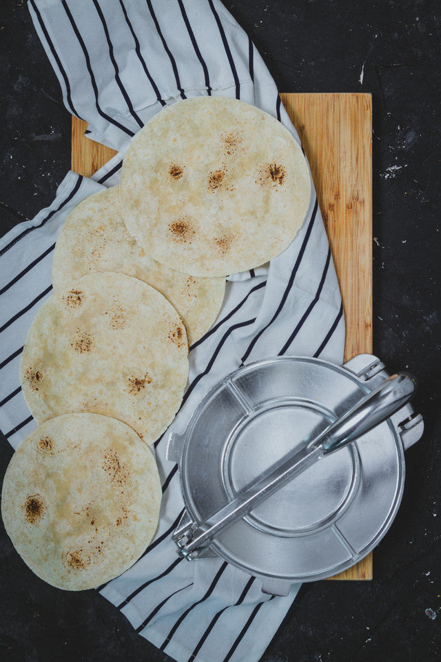 KitchenCraft World of Flavours Mexican Tortilla Press