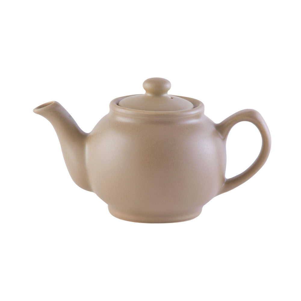 Price & Kensington Matte Taupe 2 Cup Teapot