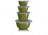 Rosti - Mixing Bowls Set Of 4 Olive