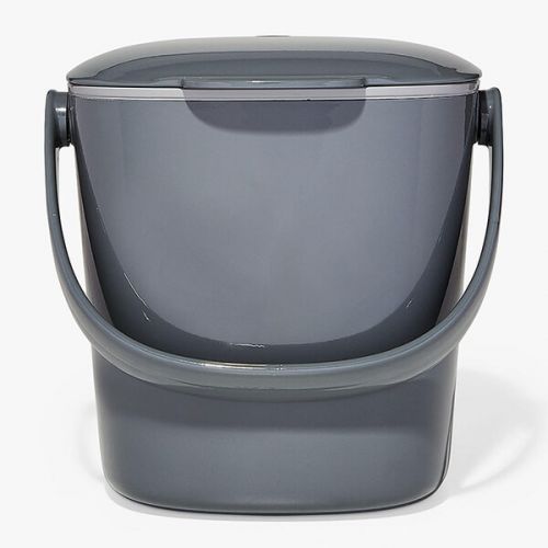 Oxo Good Grips Easy-Clean Compost Bin - Charcoal - 2.83Litre