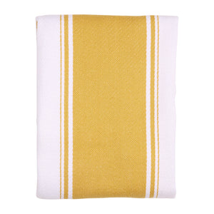 Love Colour Striped Tea Towel - Ochre