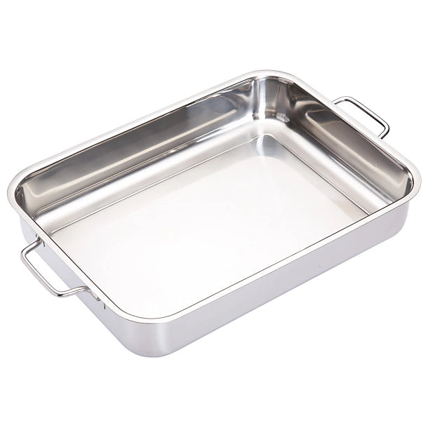 Masterclass - Stainless Steel Heavy Duty Roasting Tin 37 x 27ms