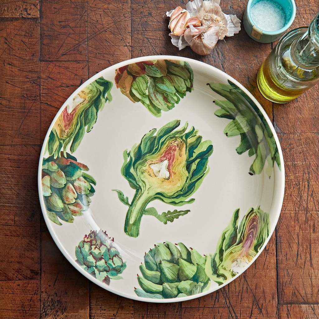 Emma Bridgewater Vegetable Garden Artichoke Medium Pasta Bowl