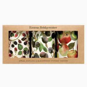 Emma Bridgewater Set of 3 Storage Tins - Apples