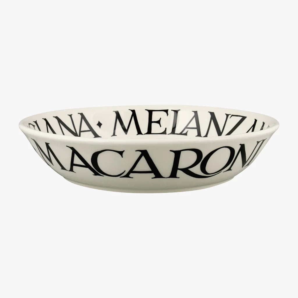 Emma Bridgewater Black Toast Macaroni Cheese Medium Pasta Bowl