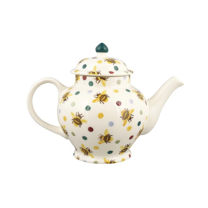 Emma Bridgewater - Bumblebee & Small Polka Dot 3 Mug Teapot