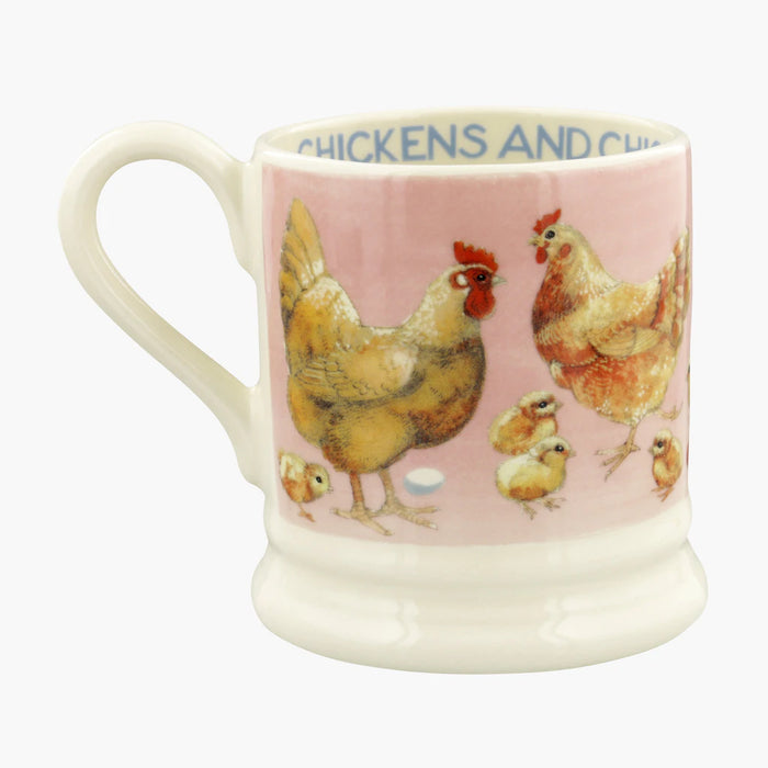 Emma Bridgewater - Chickens & Chicks 1/2 Pint Mug