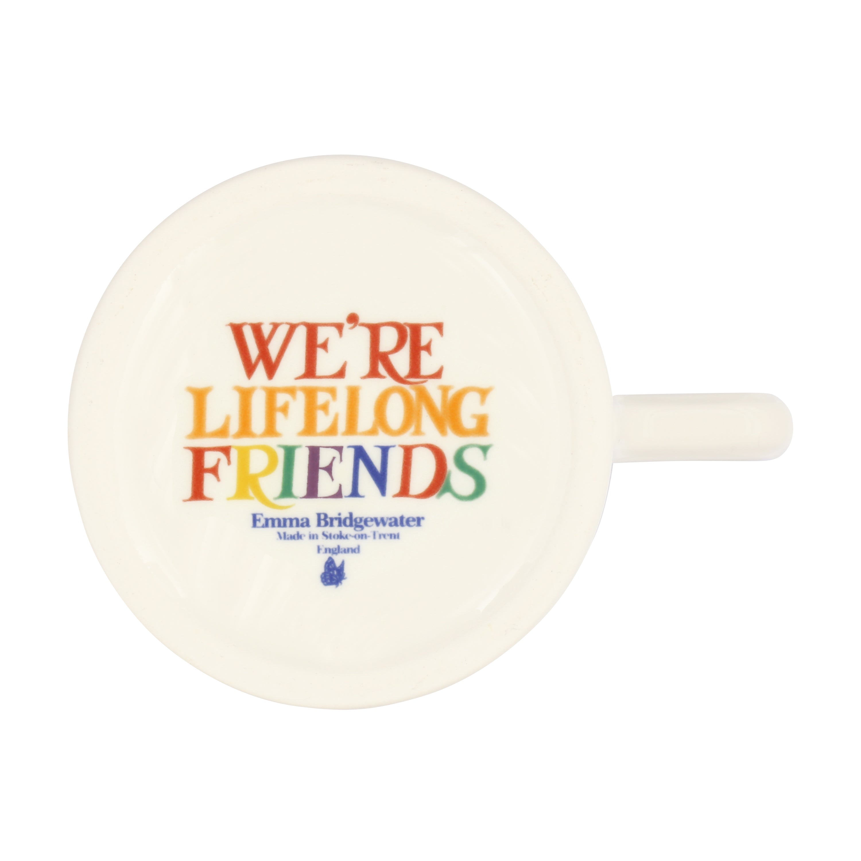 Emma Bridgewater - Rainbow Toast Without You 1/2 Pint Mug