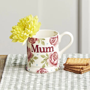 Emma Bridgewater - Pink Rose Mum 1/2 Pint Mug