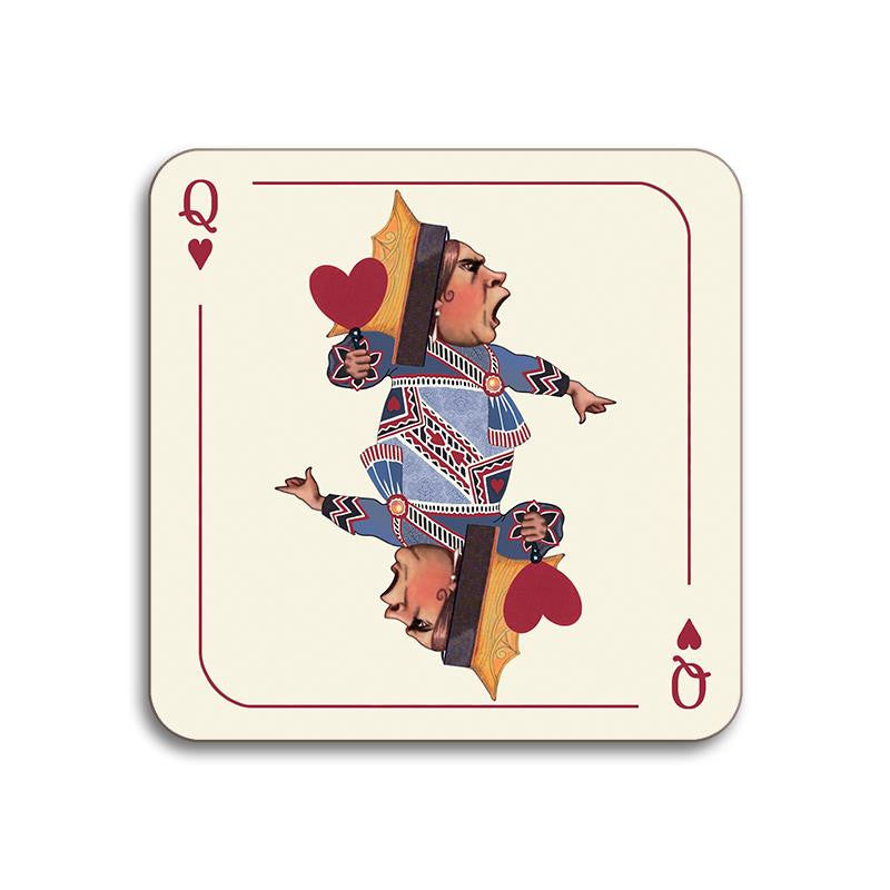 Avenida Alice In Wonderland Queen Coaster