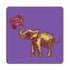 Avenida  Puddin' Head Elephant Square Placemat