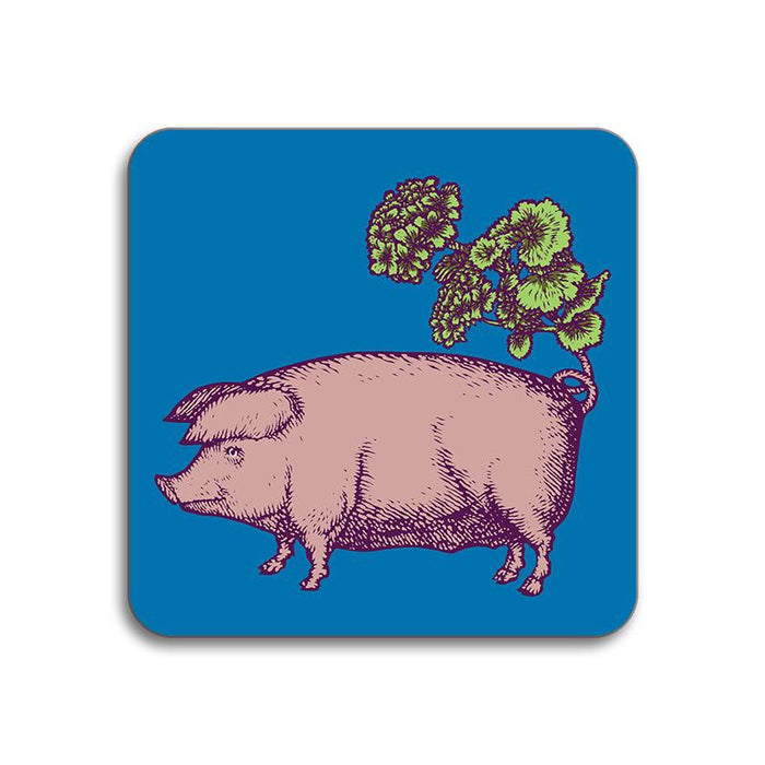 Avenida Home Puddin’ Head Pig Coaster
