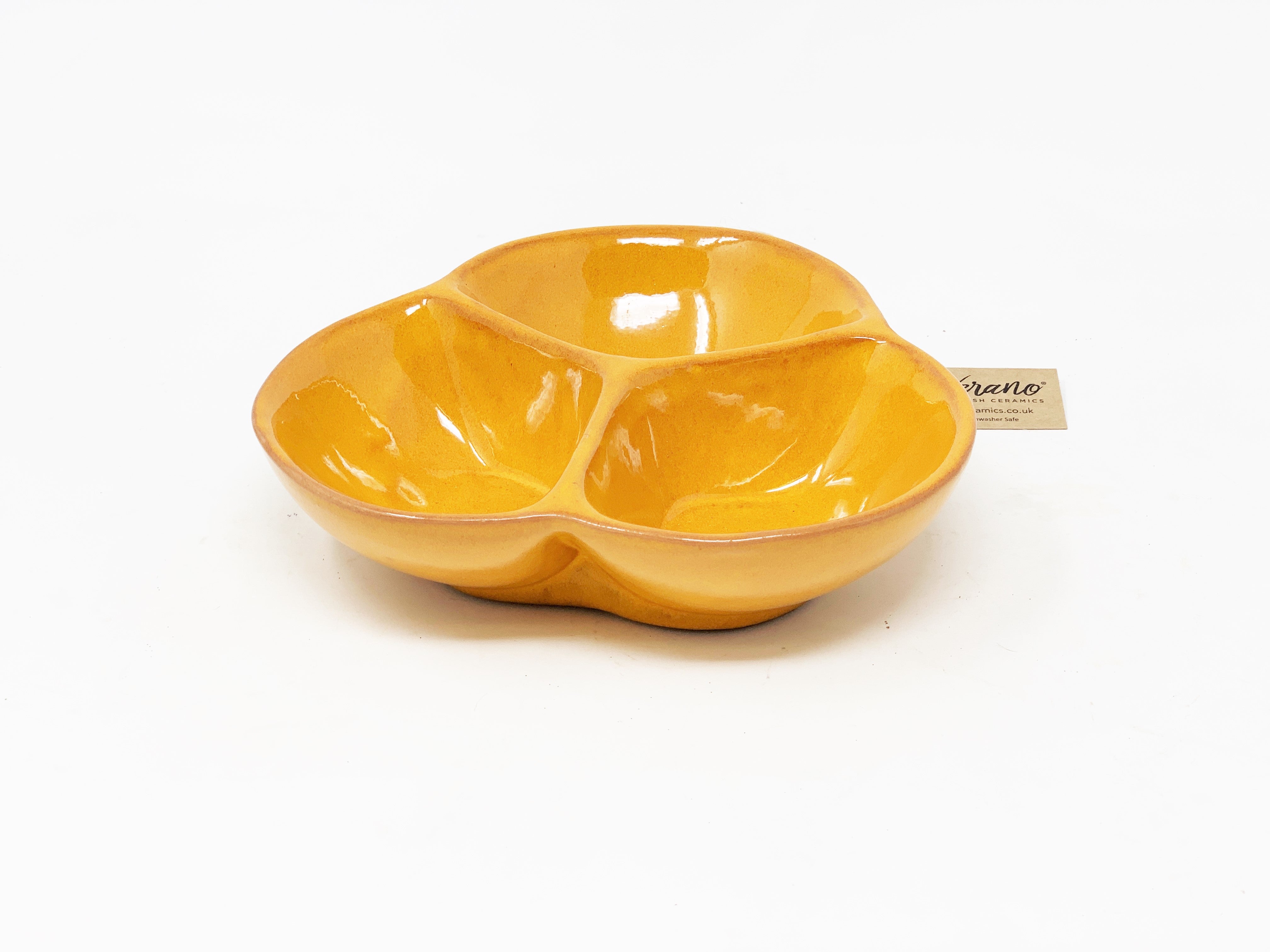 Divine Deli Selena - Trio Snack Dish - Gold