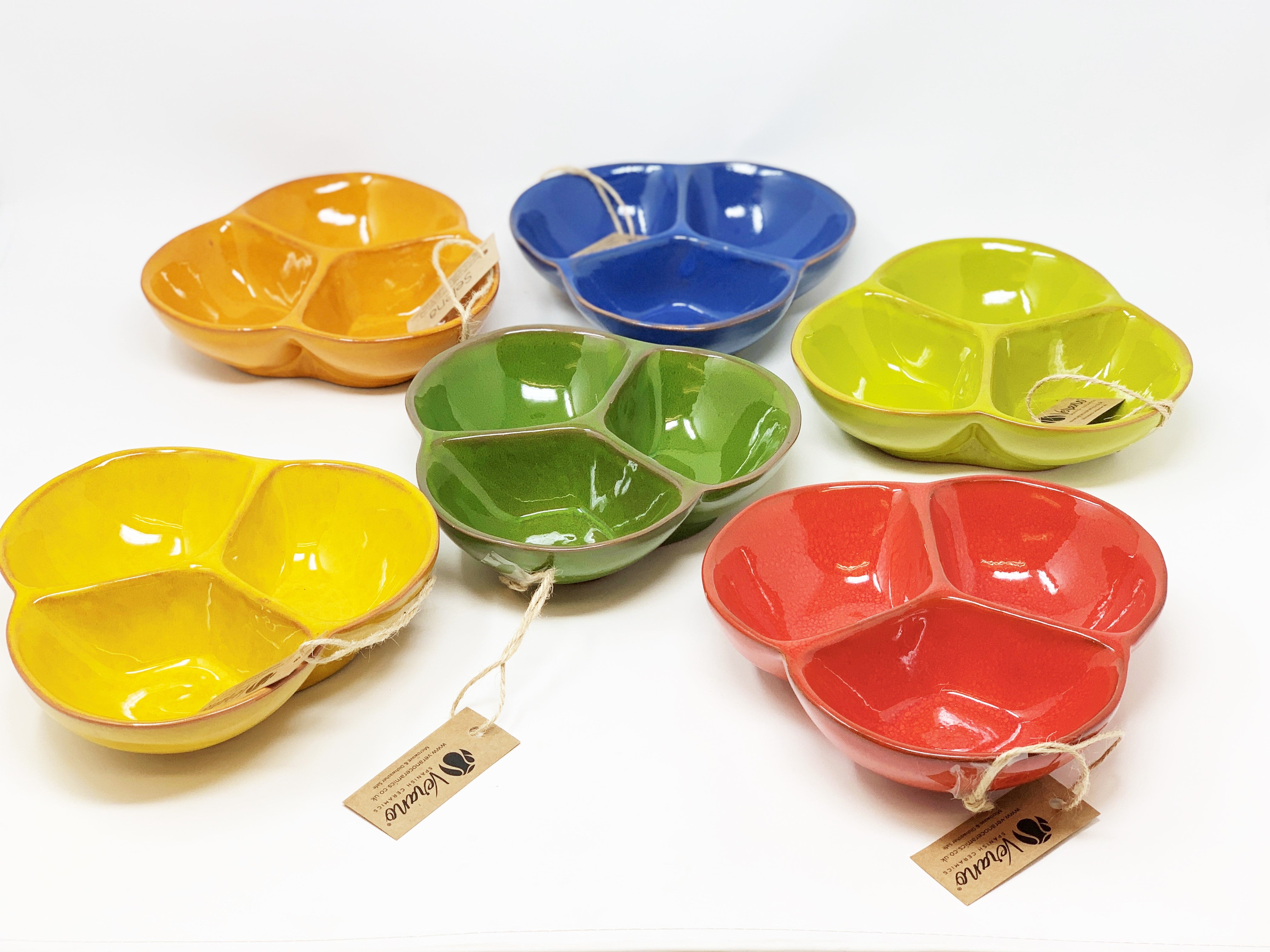 Divine Deli Selena - Trio Snack Dish - Gold