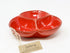 Divine Deli Selena Snack Trio Dish - Red