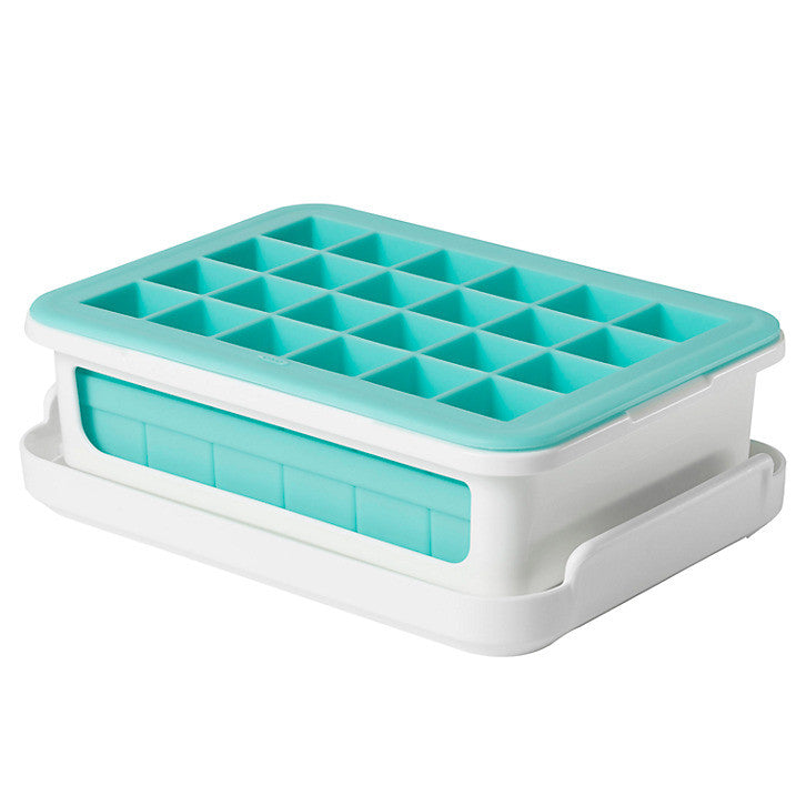 OXO Good Grips - Covered Silicone Ice Cube Tray-Cocktail Cubes