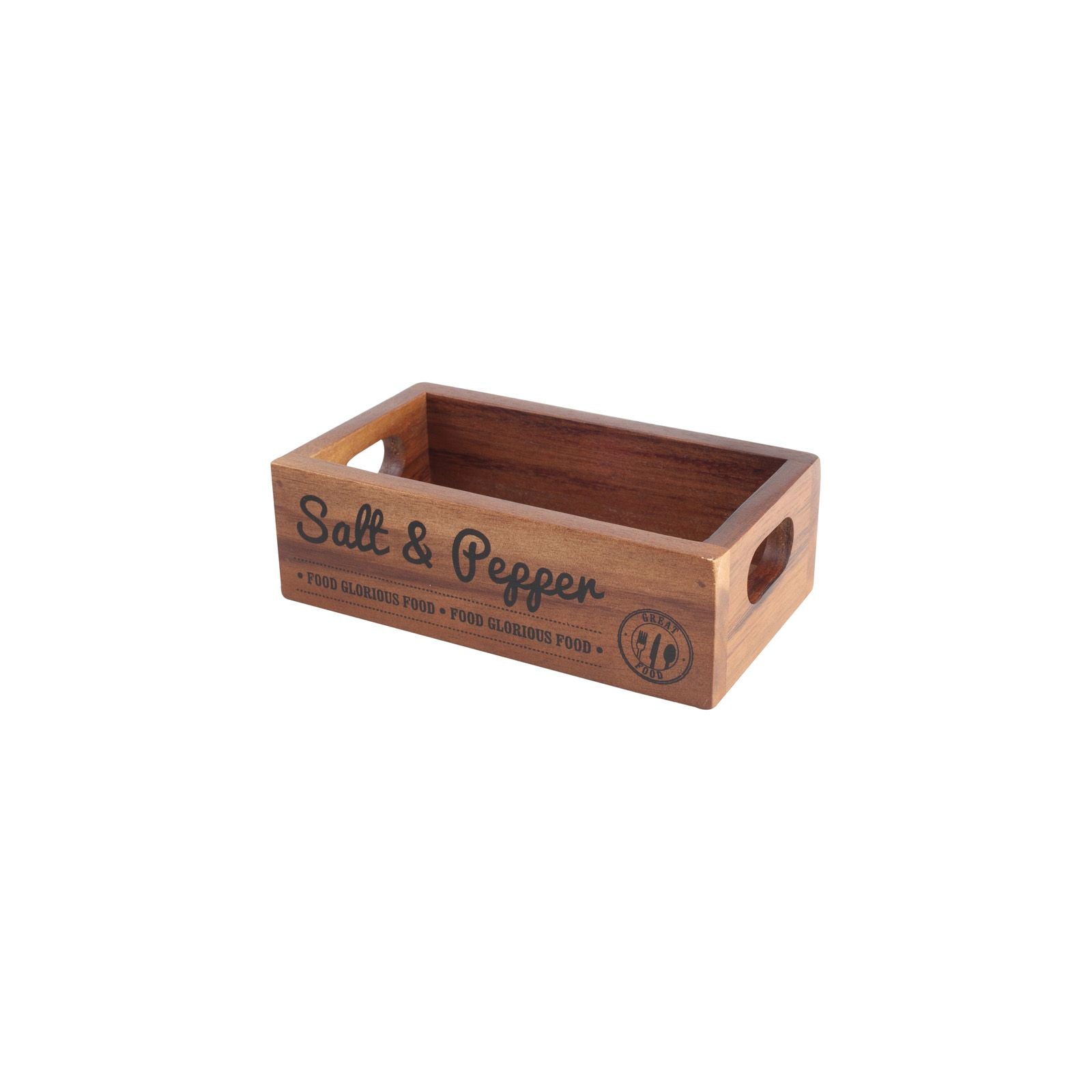 T&G Food Glorious Food Salt & Pepper Crate