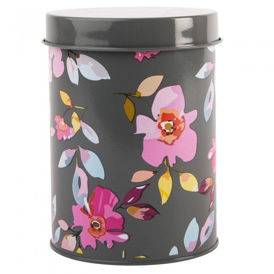 Summerhouse By Navigate - Gardenia Canister Grey Floral
