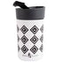 Monochrome Tile 300ml Travel Mug