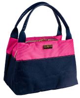 Beau & Elliot - Colour Block Handbag Pink/Navy