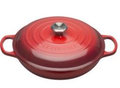 Le Creuset Cast Iron Shallow Casserole 30cm ( 10 colours available)