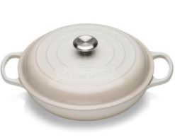 Le Creuset Cast Iron Shallow Casserole 26cm ( 10 colours available)