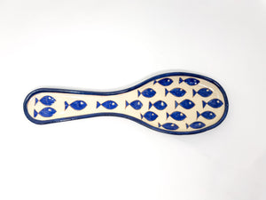 Divine Deli - Spoon Rest Blue Fish