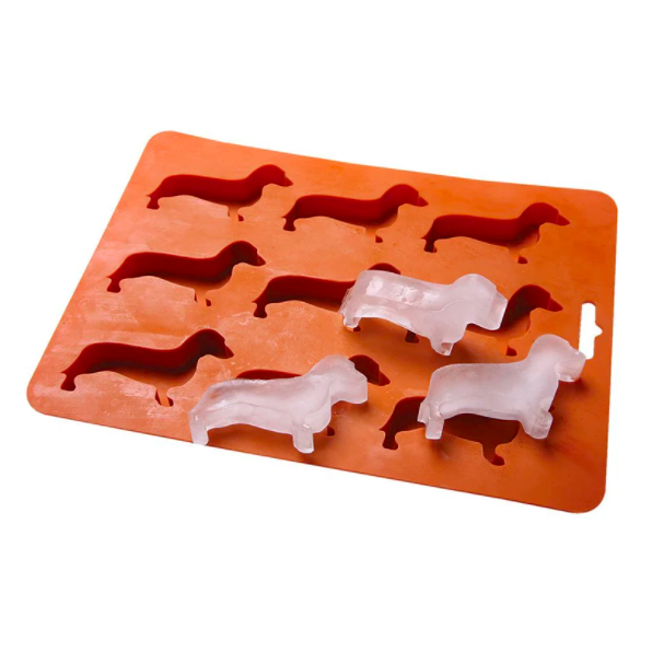 Silicone Sausage Dog Ice Cube Tray